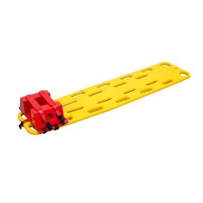 Красный универсальный иммобилизатор головы NBR Spine Board Head Immobilizer