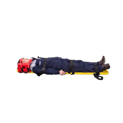 Красный универсальный иммобилизатор головы NBR Spine Board Head Immobilizer